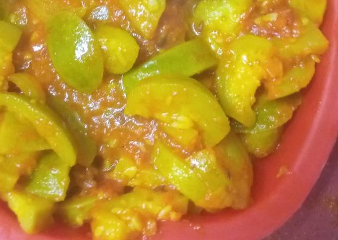 Steps to Prepare Homemade Tinde ki sabji