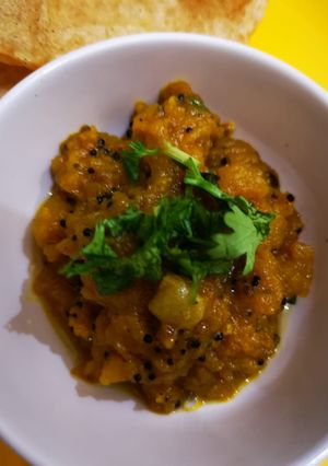 A picture of Pumpkin veg.