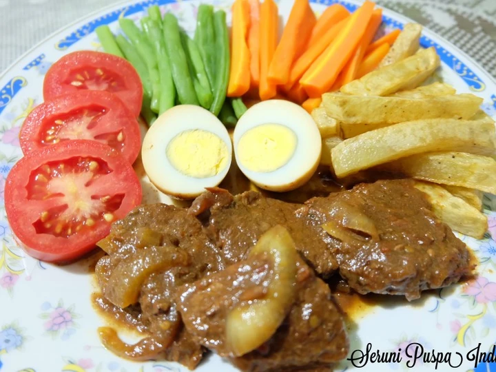 Langkah Mudah untuk Membuat Resep Bistik Jawa Daging Sapi Anti Ribet, Mantap Sekali