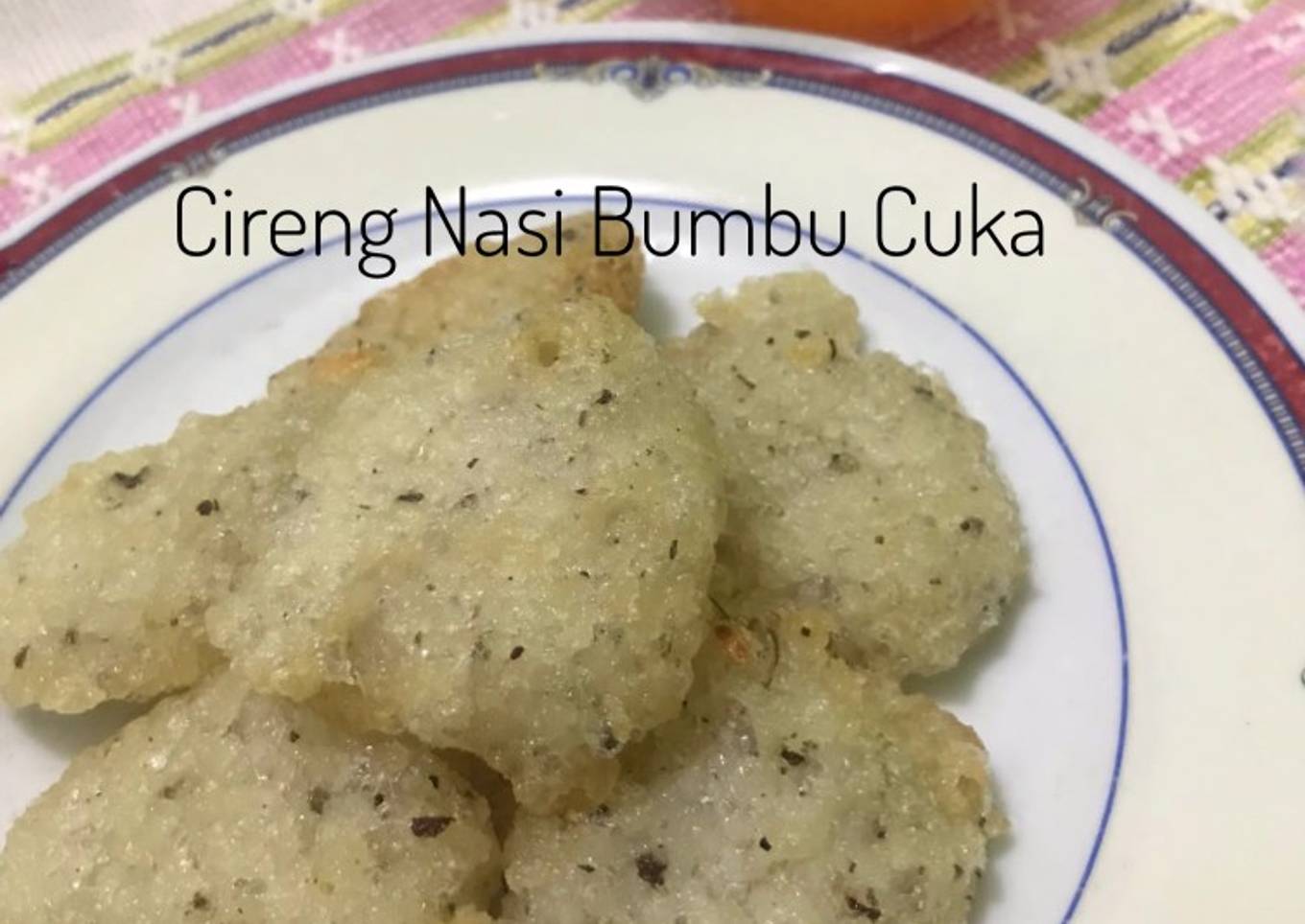 Cireng Nasi Bumbu Cuka