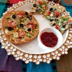 A picture of Pizza margherita.