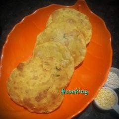 A picture of Moong Dal Puri.