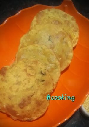 A picture of Moong Dal Puri.