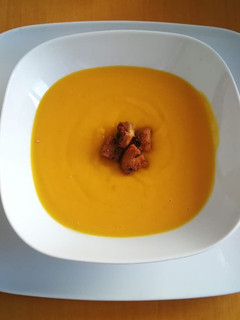 Una foto de Puré de zanahorias
