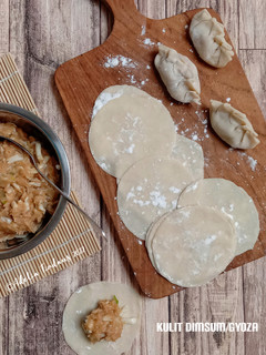 Foto resep Kulit Gyoza / Dimsum / Pangsit / Kuotie