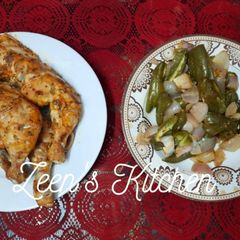 A picture of Chicken Mazbi (Stone Grilled Chicken).