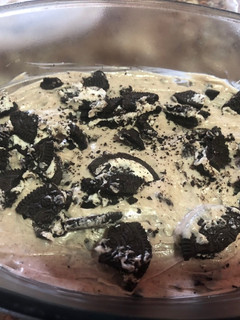 Una foto de Cheesecake de oreo