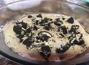 Una foto de Cheesecake de oreo
