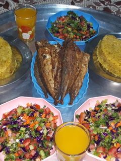 صورة لوصفة أحلى أرز بالبصل والكركم