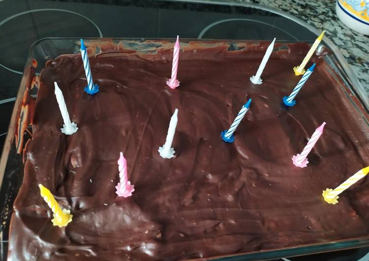 Tarta de galletas de la abuela sin lactosa
