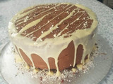 Bolo de Canela com Chocolate Branco