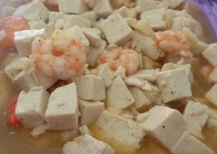 Sup tahu udang