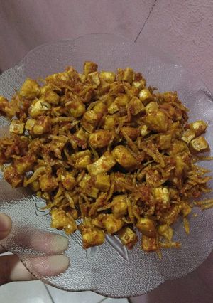 Foto resep Sambal ikan teri+tahu