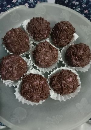 Foto resep Bola bola cokelat ala mom Zubad 😍