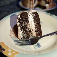 Ultimate moist chocolate cake A picture of Ultimate moist chocolate cake.