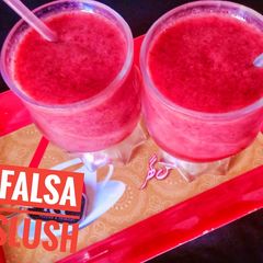 A picture of Falsa slush.