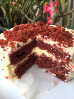 Foto resep Mini Red Velvet Cake with Cream Cheese Frosting