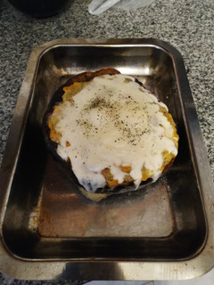Una foto de Zapallo relleno (vegetariano)