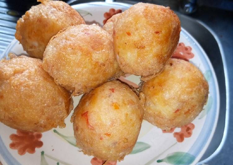 Simple Way to Prepare Homemade Yam balls