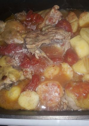 Una foto de Pollo a la cacerola