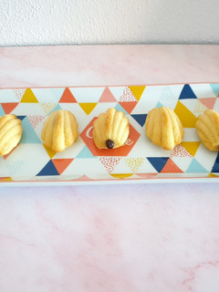 Una foto de Madeleines rellenas de chocolate 🍫