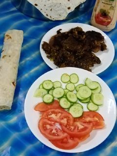 صورة لوصفة شاوارما برجر