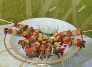 Una foto de Pinchos de Corazón