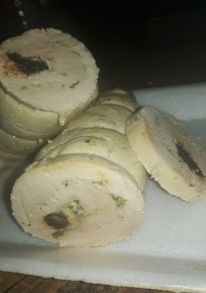 Una foto de Solomillo de cerdo relleno