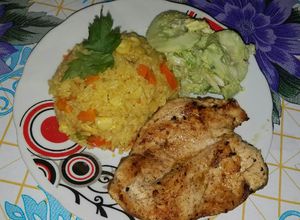 Una foto de Arroz ala jardinera