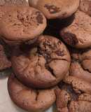 Queques fofos de chocolate