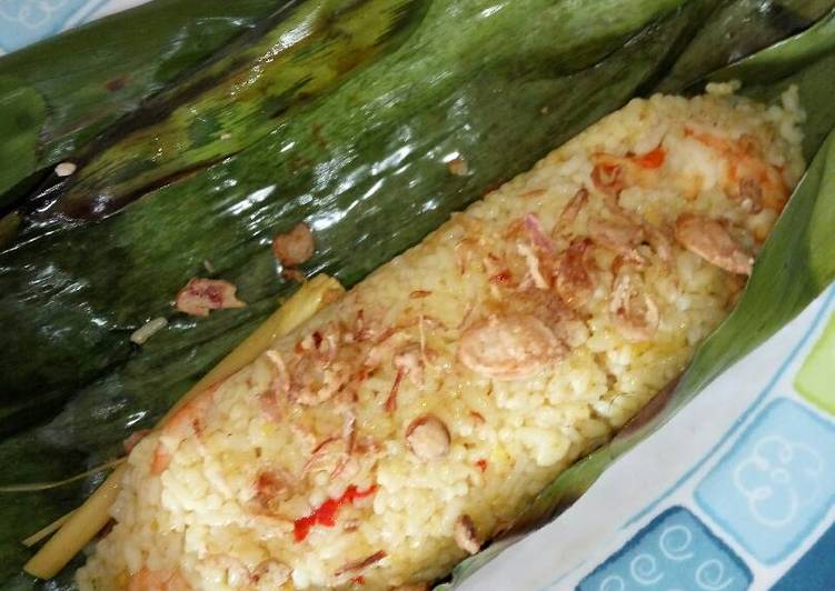  Resep Nasi bakar udang  oleh Retno Asih Cookpad