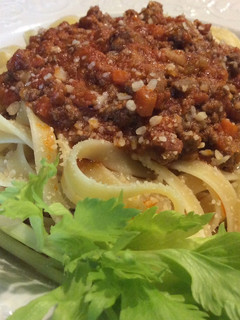 A picture of Bolognese Sauce.