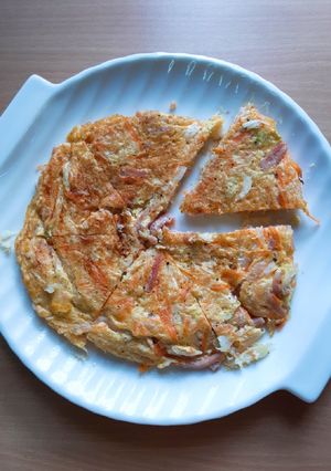 รูปของ Omelette with Ham&Cabbage