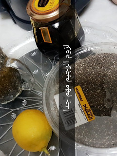 صورة لوصفة مشروب حبوب الشيا للرجيم
