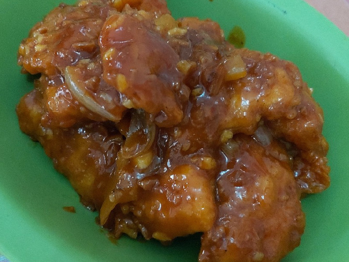 Bagaimana Membuat Ayam krispy asam manis Rumahan