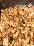 Steak ayam bawang putih