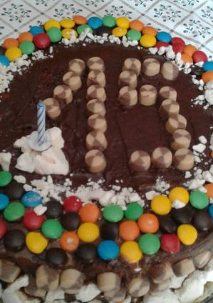 Una foto de Torta 15 años para mi hijo