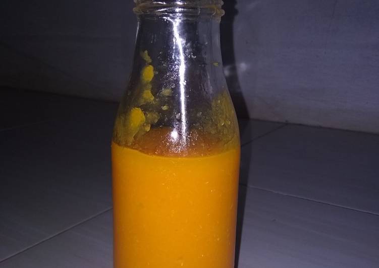 Langkah Mudah untuk Menyiapkan Jus pepaya lemon Anti Gagal