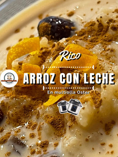 Una foto de Arroz con leche en olla express