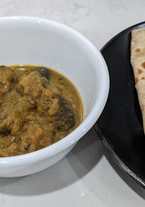 A picture of Mushroom masala ⭐.