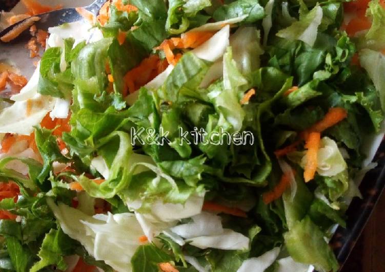 Steps to Prepare Favorite Simple salad