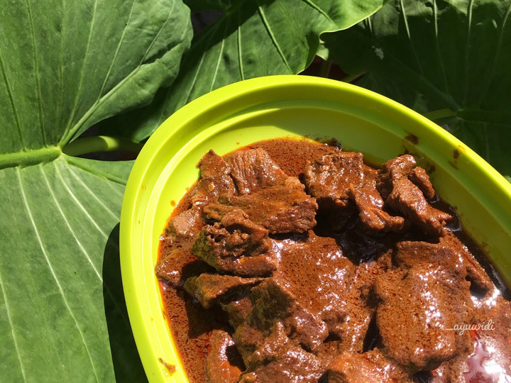 Resep: Rendang daging sapi Kekinian