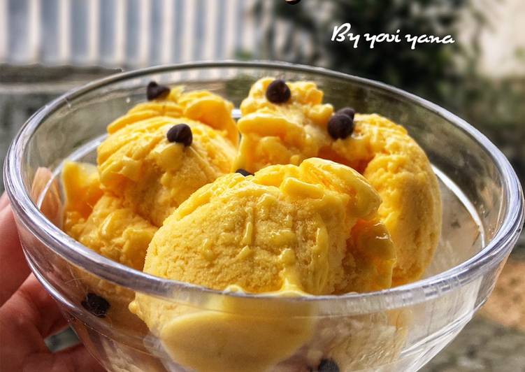 8 Resep: Mango ice cream Anti Gagal!