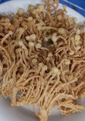 Foto resep Jamur ENOKI CRISPY, simple anti gagal