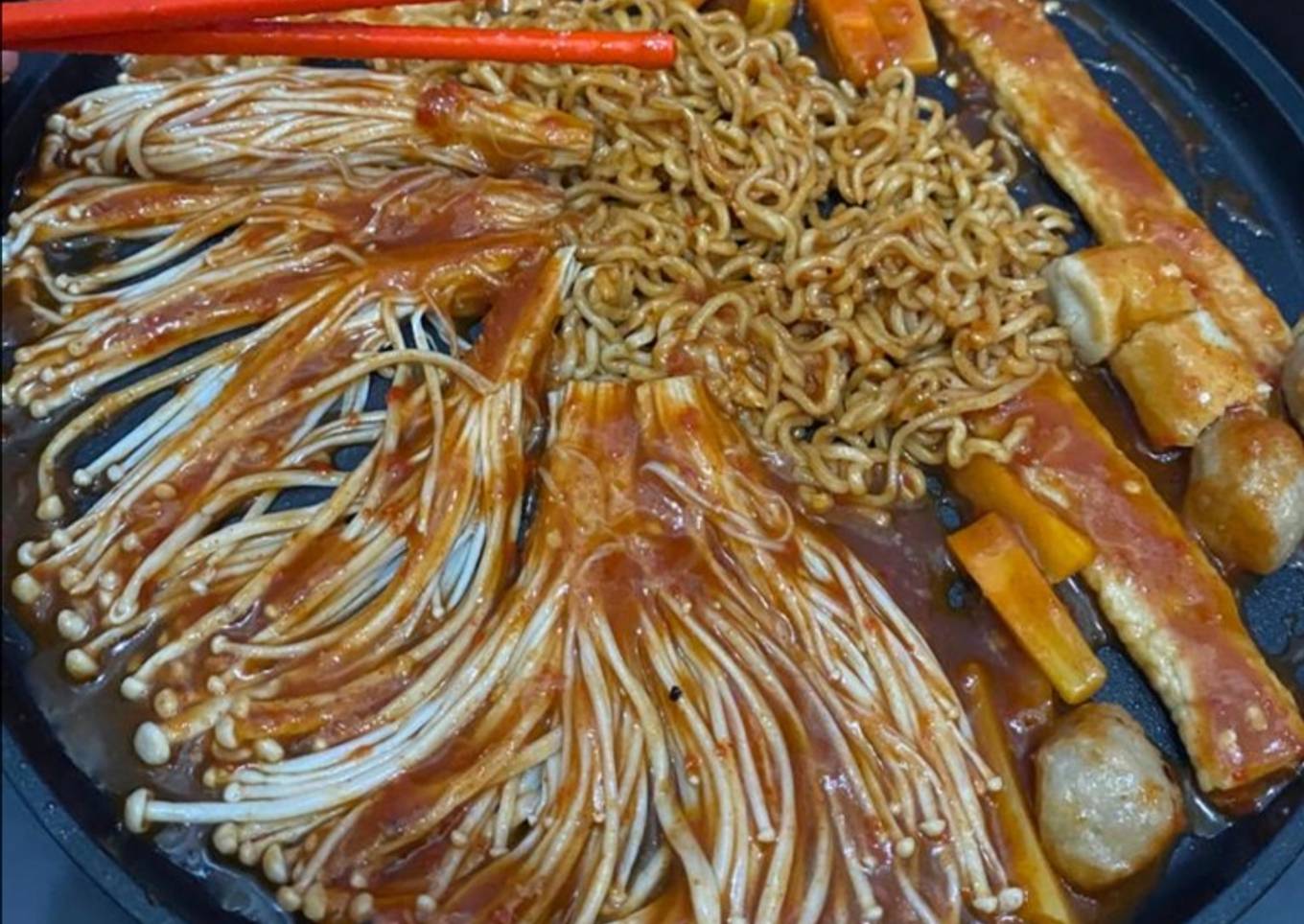 Jamur Enoki Mix Saus Ala Korea