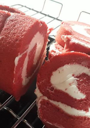Foto resep Bolu gulung redvelvet