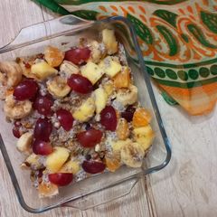Chia seeds fruit salad A picture of Chia seeds fruit salad.