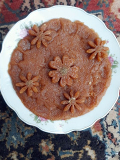 عکسی از دستور حلوای شیره انگور