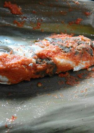 Foto resep Pepes ikan pedas