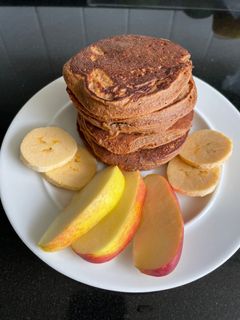 Una foto de Panqueque de manzana